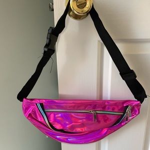 Pink metallic Fannypack
